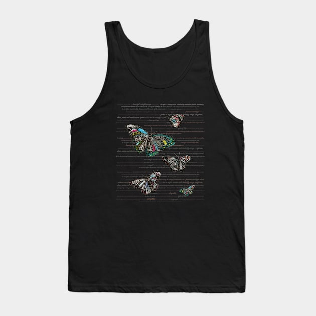 Butterflies. Tank Top by FanitsaArt